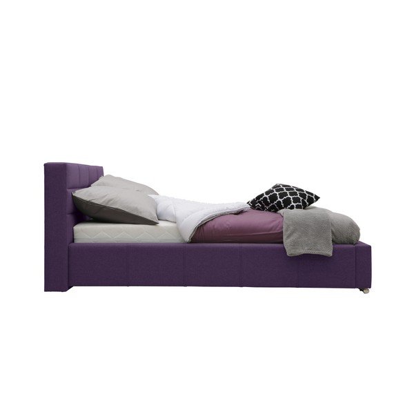 Pat dublu Mazzini Beds Reve, 160 x 200 cm, violet-image-4