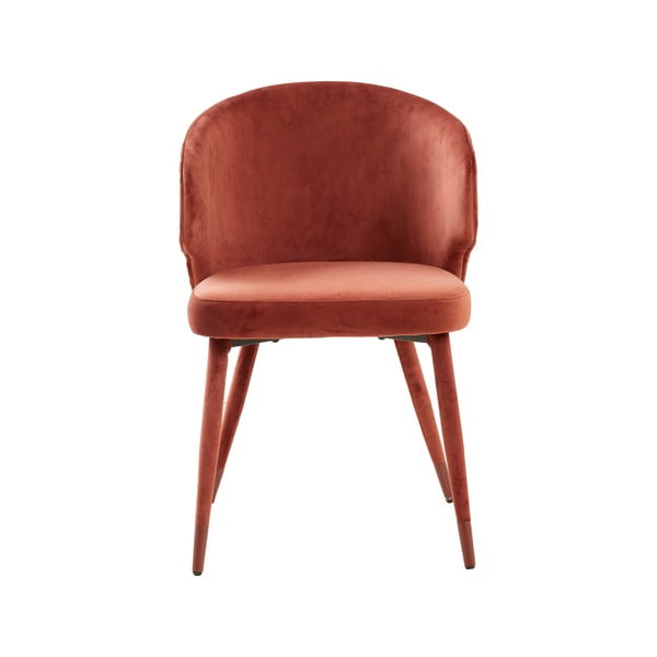 Set de scaune de sufragerie roșu deschis 2 buc. tapițat Kosaka – Light & Living-image-4