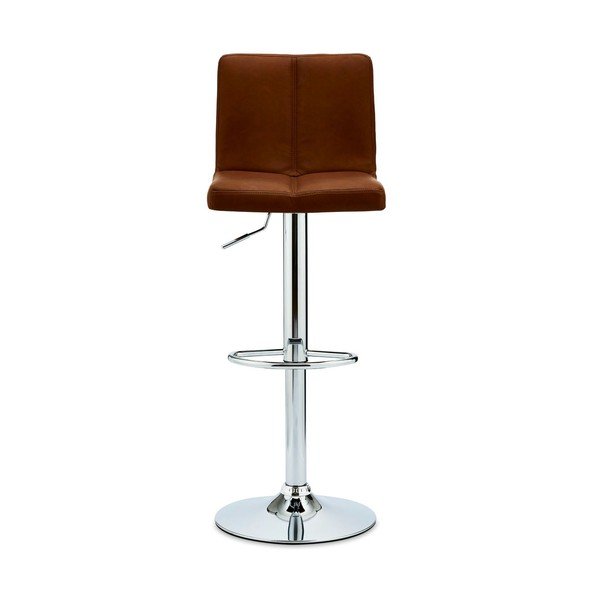 Scaune de bar maro coniac rotative 2 buc. 88 cm Coco – Furnhouse-image-1