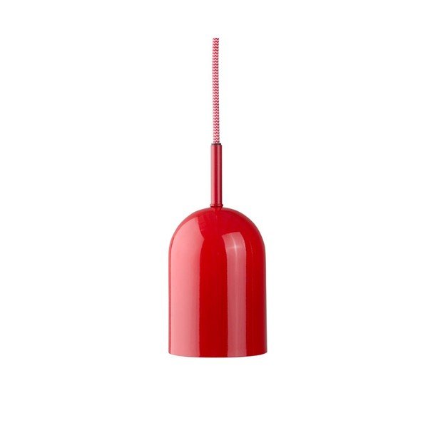 Lustră roșie din metal ø 10 cm Ara – Jotex