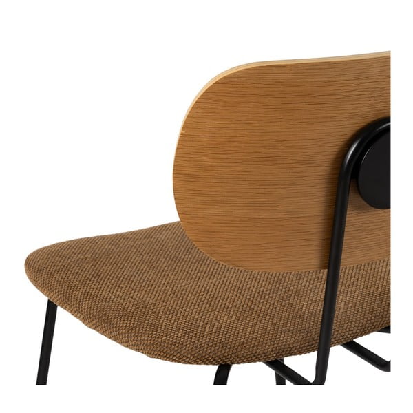 Scaune de dining maro/în culoare naturală 4 buc. Cleo – Ixia-image-4