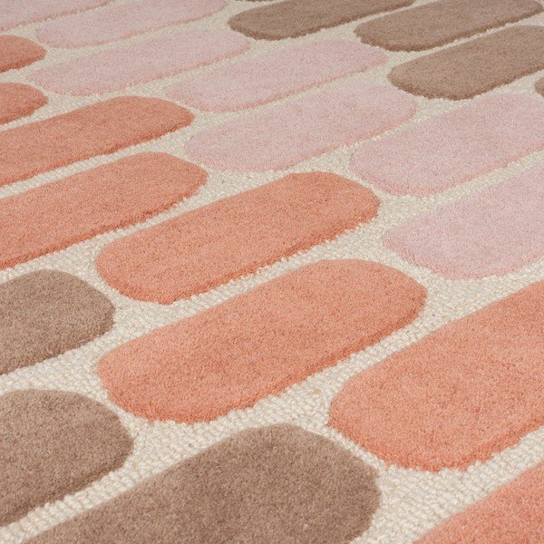 Covor din lână Flair Rugs Fossil, 60 x 230 cm, portocaliu-image-2