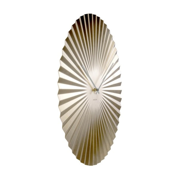 Ceas de perete Karlsson Sensu, Ø 50 cm, auriu-image-3