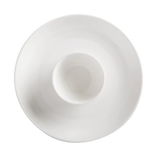 Bol din porțelan pentru sos Maxwell & Williams Chip&Dip, alb