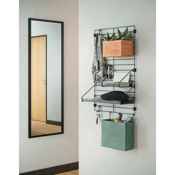 Componentă - cutie de depozitare în culoare naturală din bambus 10x15 cm Mural – Metaltex-image-1