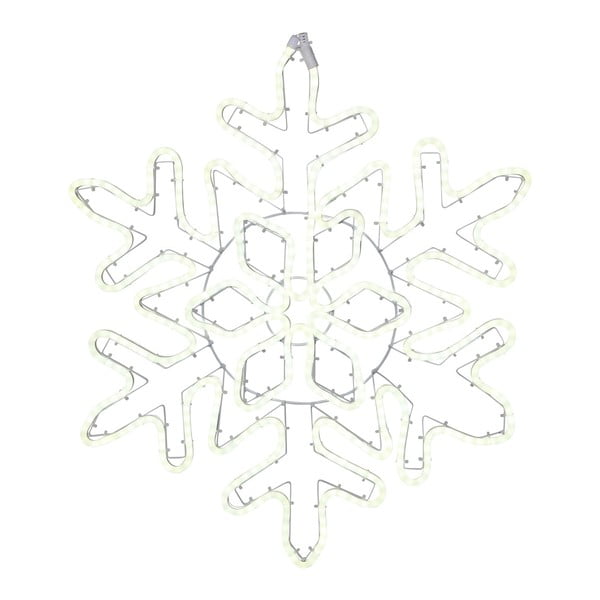 Decorațiune luminoasă cu LED suspendabilă Best Season NeoLED Snowflake Silver