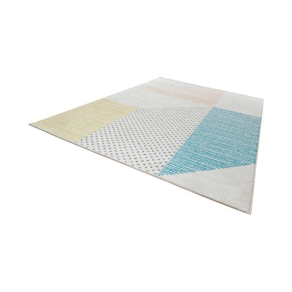 Covor Mint Rugs Madison, 120 x 170 cm, turcoaz - roz-image-3