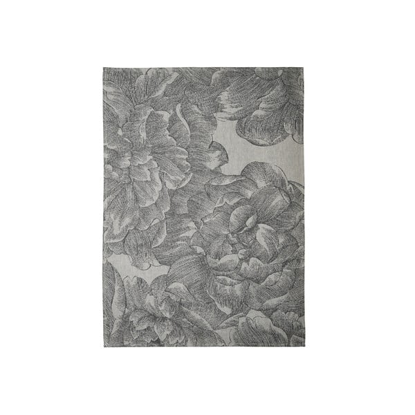 Prosop din bumbac pentru bucătărie Södahl Rose, gri, 50 x 70 cm