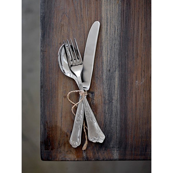 Tacâmuri argintii din oțel inoxidabil 16 buc. Tilly – Bloomingville-image-3