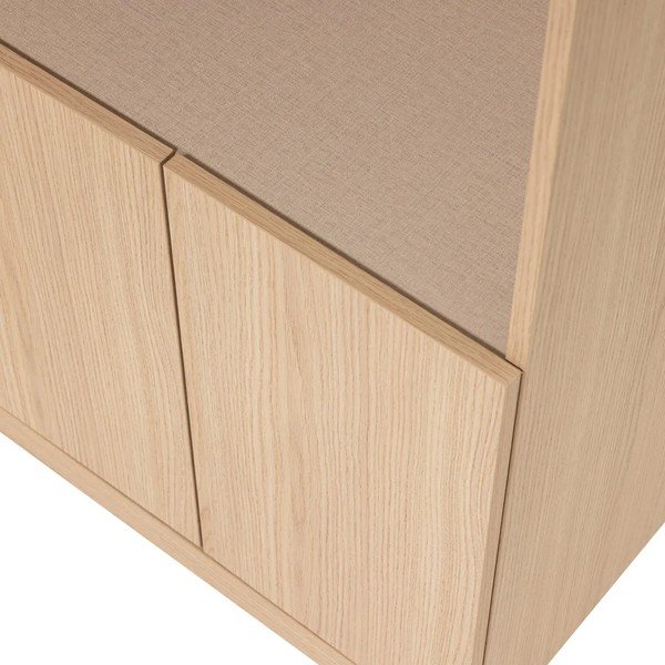 Dulap modular în culoare naturală 54x215 cm Build – WOOOD-image-4