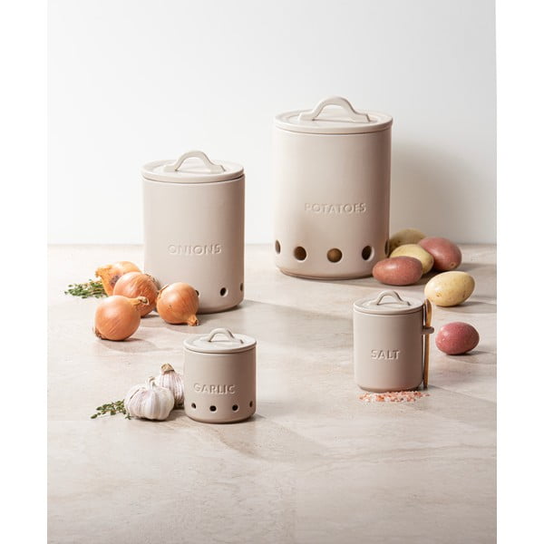 Recipient din ceramică pentru sare Essentials – Ladelle-image-1