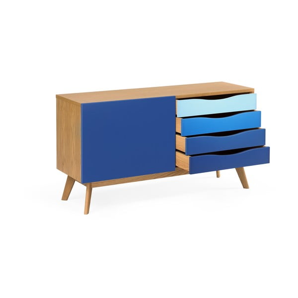 Comodă Woodman Avon, albastru-image-2