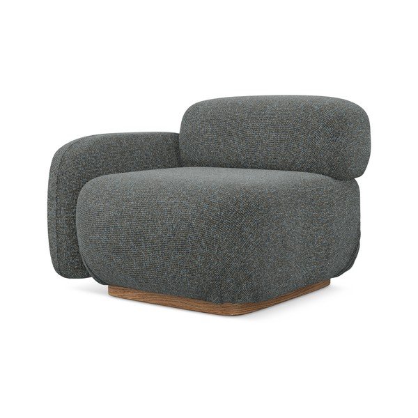 Modul pentru canapea modulară gri (cu colț pe partea stângă) Ailani – Makamii-image-1