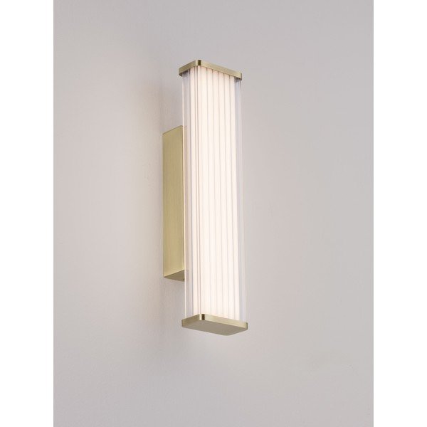 Aplică de perete auriu mat LED din metal Misty – Nova Luce-image-2