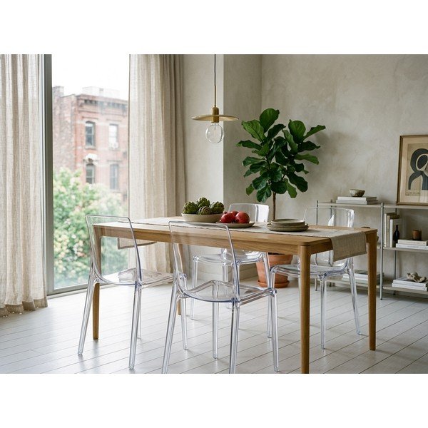 Scaun de dining din plastic Adele – Bizzotto-image-1