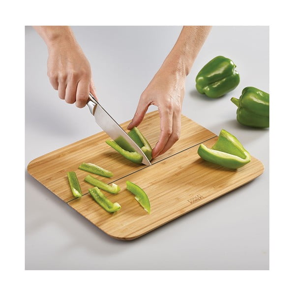 Tocător pliabil din bambus Joseph Joseph Bamboo, 32,5 x 27 cm-image-3