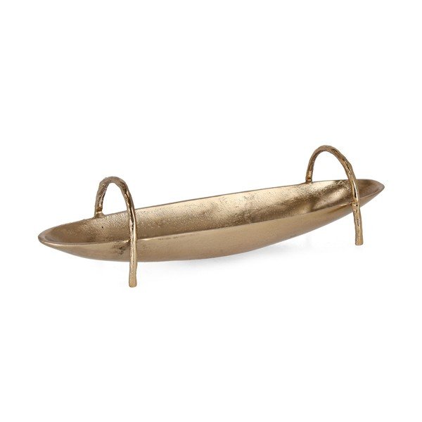 Tavă decorativă din metal 12x47,5 cm Sagar – Bizzotto