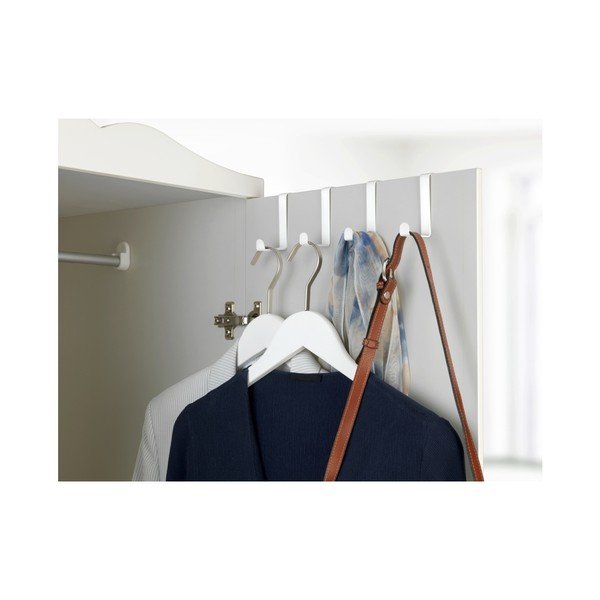 Set 4 cârlige suspendate Wenko Home, alb-image-1