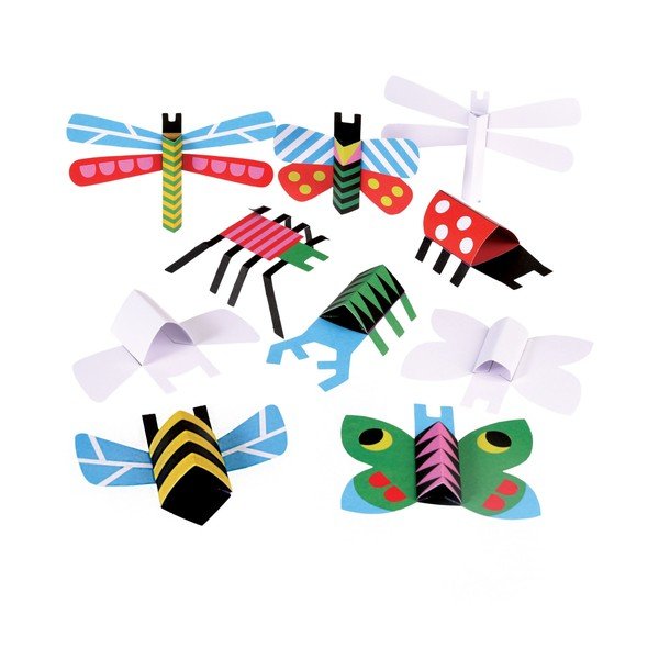 Joc de creație cu hârtie pliată Rex London Bugs-image-1