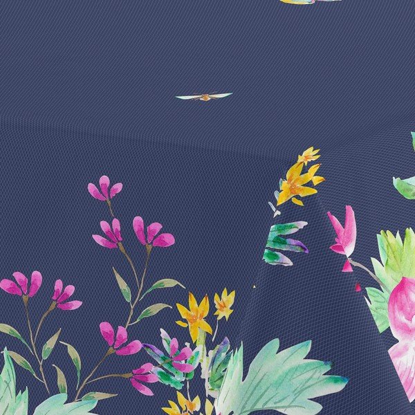 Față de masă din bumbac 150x150 cm Midsummer – Happy Friday-image-1