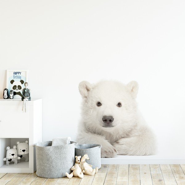 Autocolant pentru perete Dekornik Polar Bear-image-1