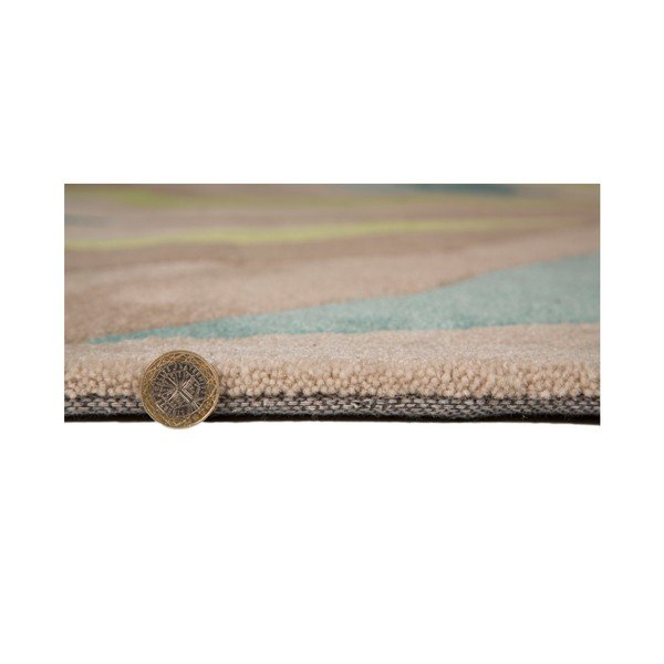 Covor Flair Rugs Infinite Splinter Teal, 80 x 150 cm-image-1