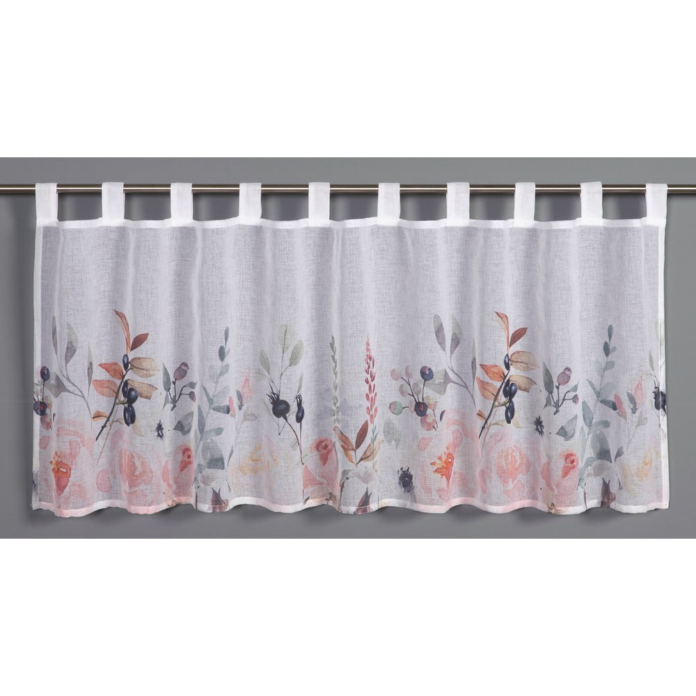 Perdea albă 135x245 cm Floral – Sehlbach