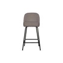 Scaun de bar gri (înălțime șezut 64 cm) Vogue – WOOOD