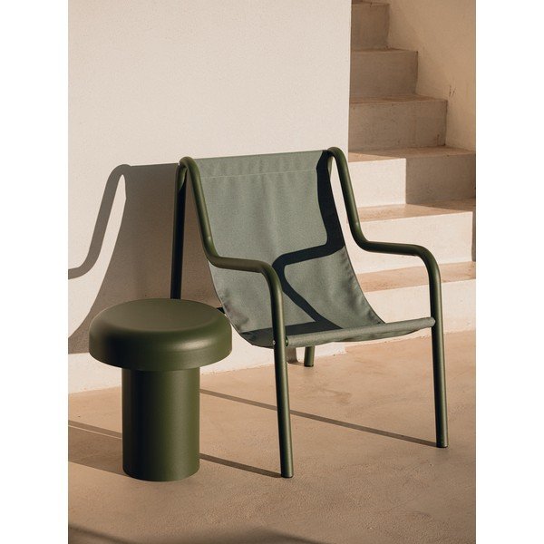 Fotoliu de grădină verde din metal Nokk – noo.ma-image-1