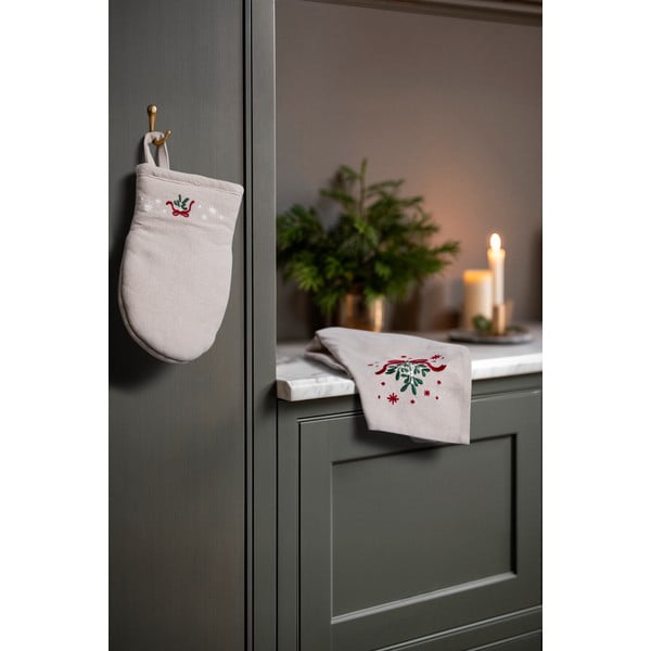 Mănușă de bucătărie   cu model de Crăciun Christmas Fable – JUNA-image-1