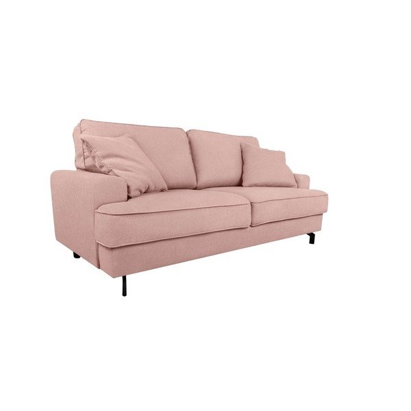 Canapea cu 3 locuri Kooko Home Salsa, roz -image-2