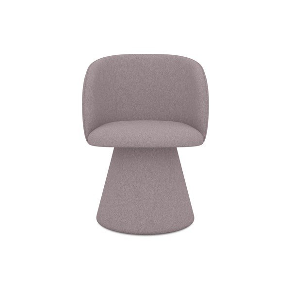 Scaun de sufragerie mov lavandă tapițat Maia – Makamii-image-1