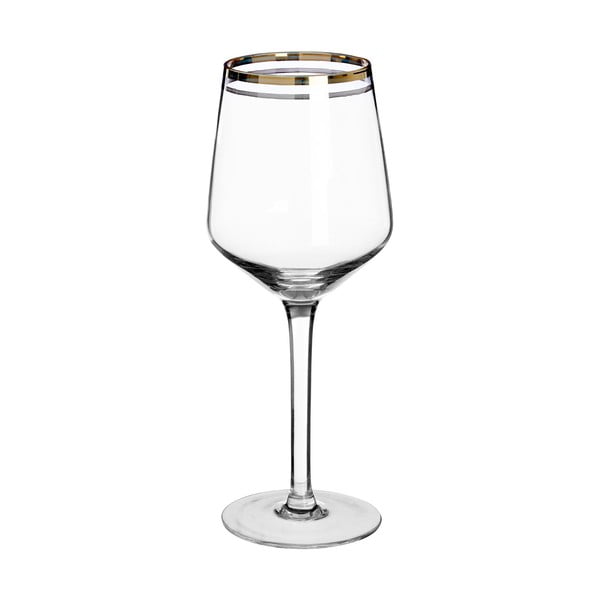 Set 4 pahare pentru vin din sticlă suflată manual Premier Housewares Charleston, 4,3 dl