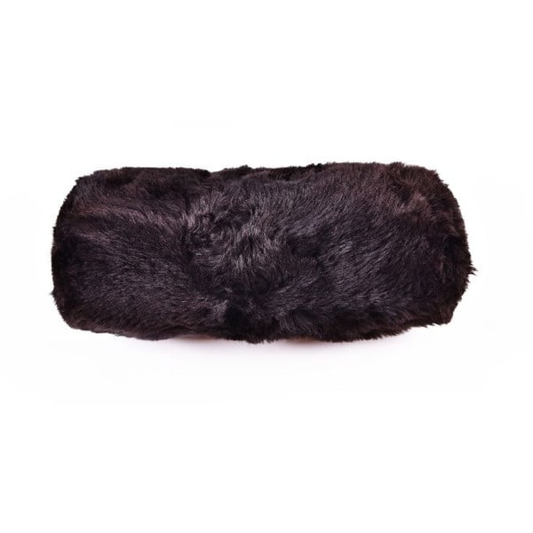 Pernă de blană Blacky, 20x50 cm