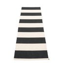 Covor tip traversă pentru interior și exterior alb-negru 70x225 cm Bob Black Vanilla – Pappelina