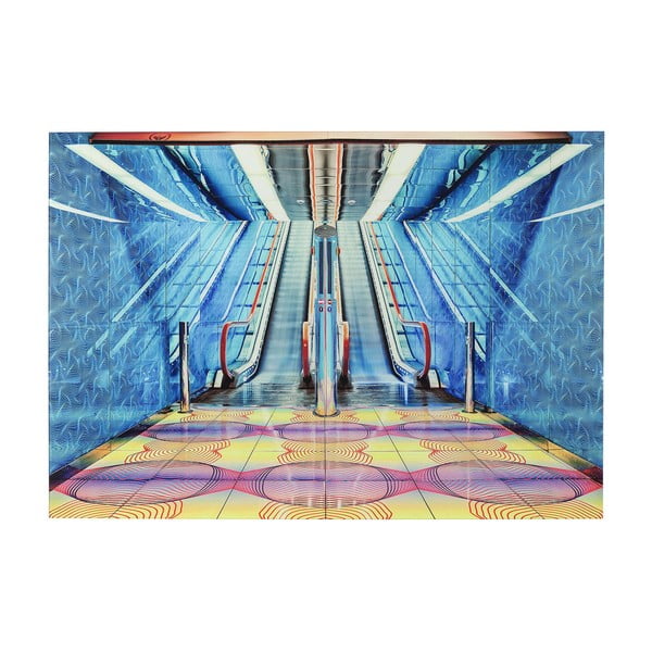 Tablou din sticlă Kare Design Escalator Show, 120 x 80 cm