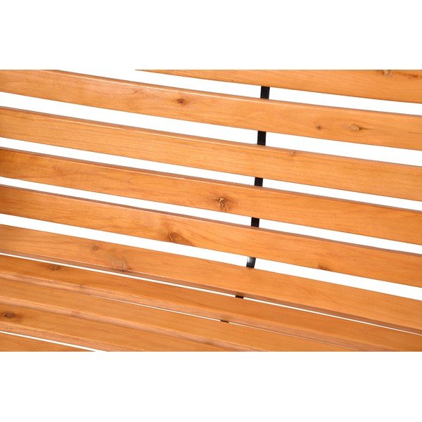 Bancă de grădină din lemn și oțel Garden Pleasure Bellevue-image-2