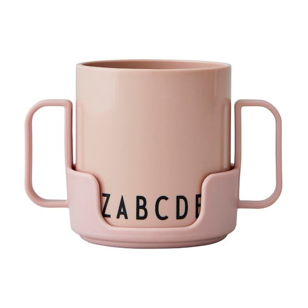 Cană pentru copii Design Letters Eat & Learn, roz-image-4