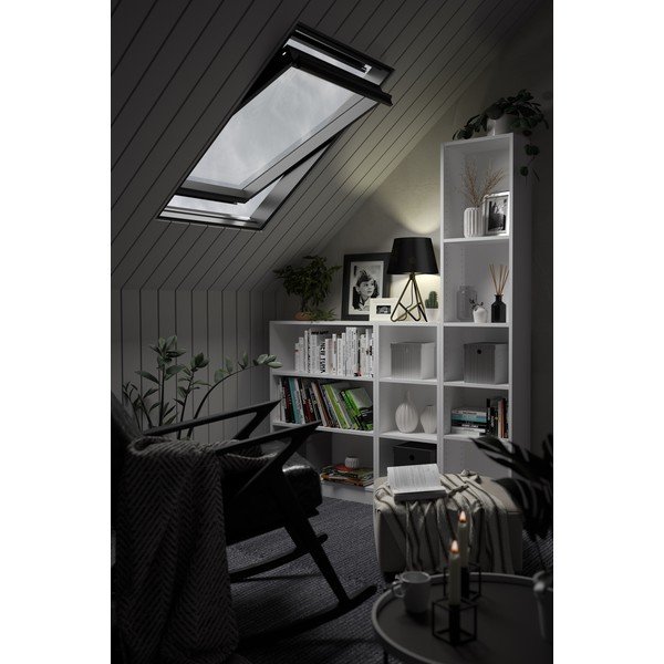 Bibliotecă Tvilum Basic, 41x203 cm, alb-image-1