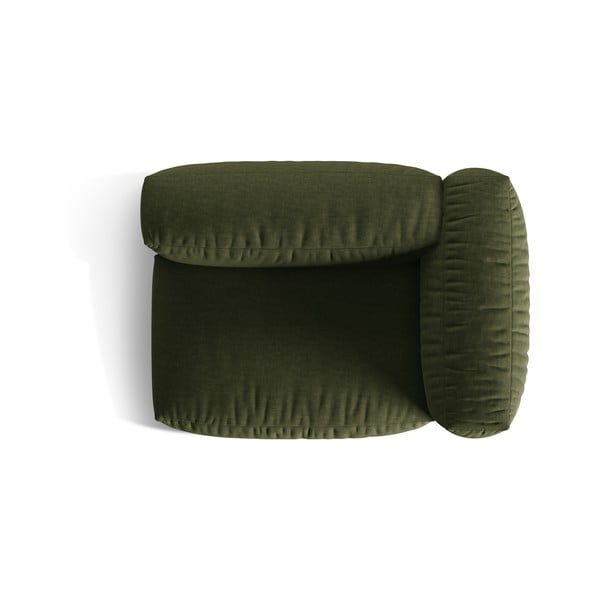 Modul pentru canapea modulară verde (cu colț pe partea dreaptă) Martina – Micadoni Home-image-3
