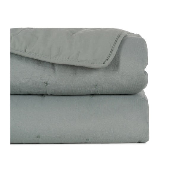 Cuvertură verde prăfuit matlasată 230x280 cm – Ixia