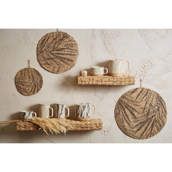 Decorațiune de perete din iarbă-de-mare Tropic'Art – Sema-image-1