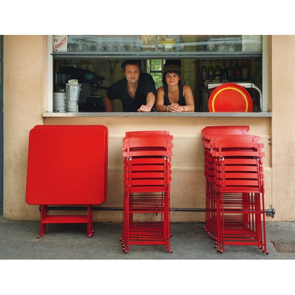 Set 2 scaune pliante Fermob Bistro, maro-image-2