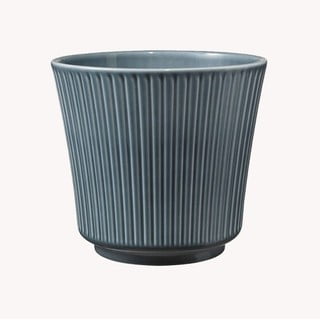 Ghiveci din ceramică Big pots Delphi, ø 12 cm, albastru