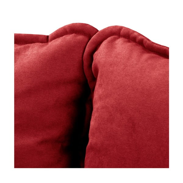 Canapea roșie 193 cm Beata – Ropez-image-1