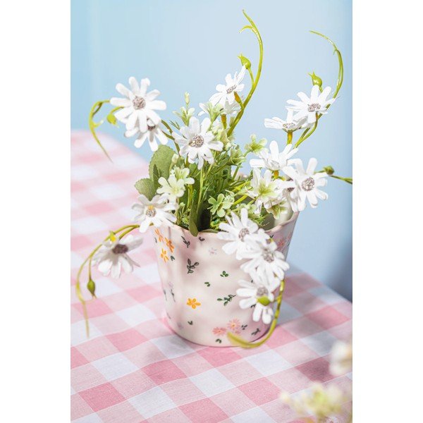 Ghiveci decorativ din gresie ø 11 cm Ditsy Floral – Sass & Belle-image-1