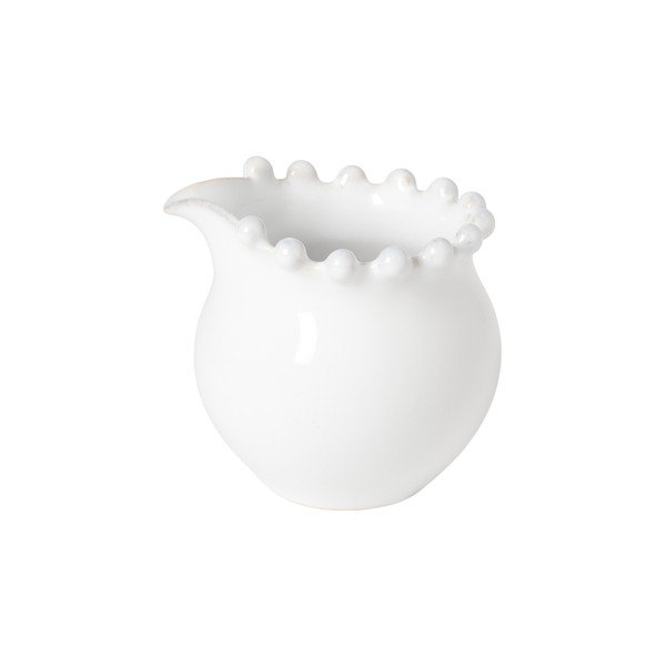 Latieră albă din gresie ceramică 100 ml Pearl – Costa Nova