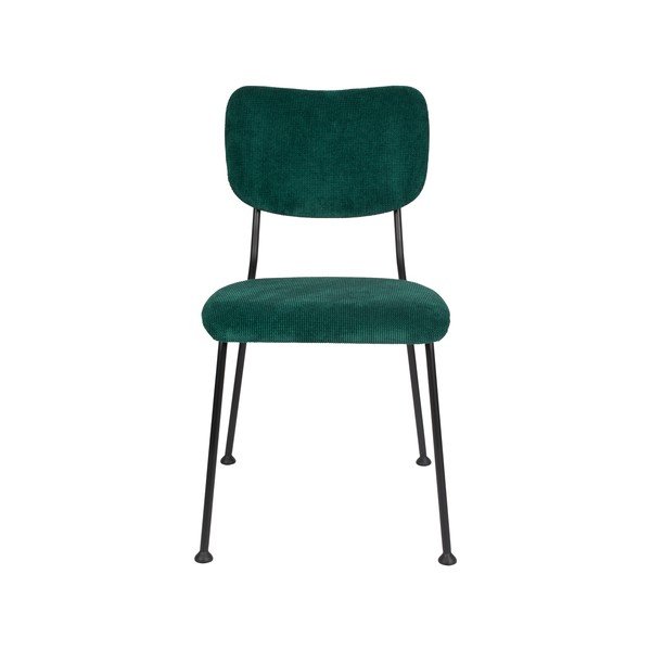 Scaune de dining verde-închis 2 buc. Benson – Zuiver-image-2