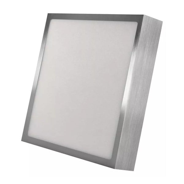 Plafonieră argintiu-lucios LED 22.5x22.5 cm Nexxo – EMOS