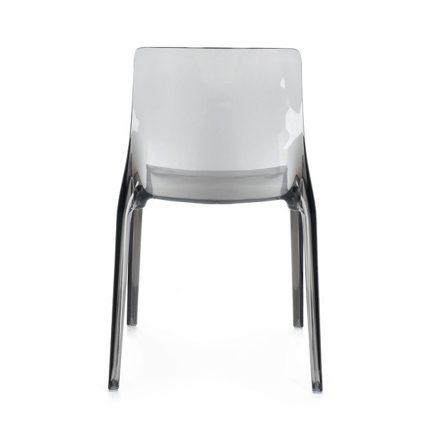 Scaun de grădină gri din plastic Adele – Bizzotto-image-4